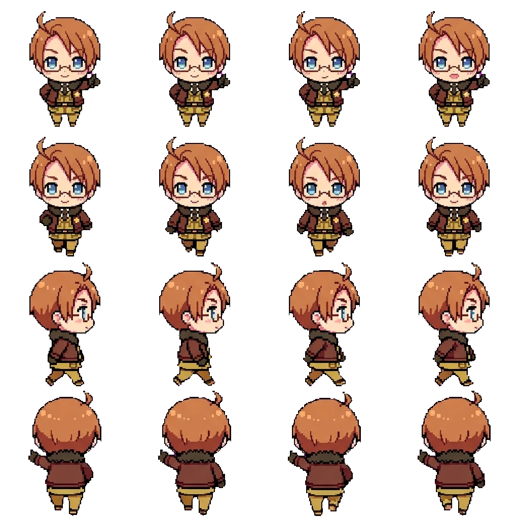 Alfred movement sprite