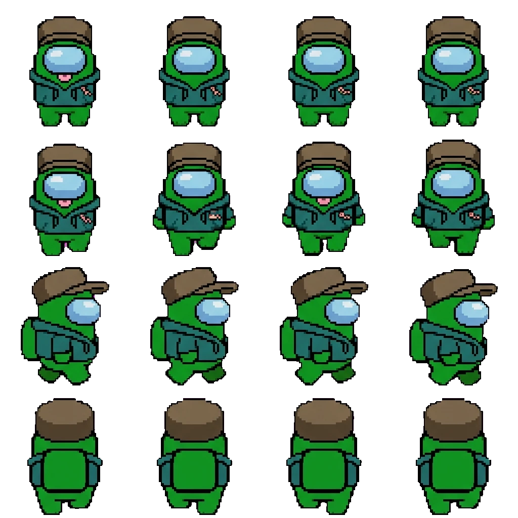 Green/Verde movement sprite