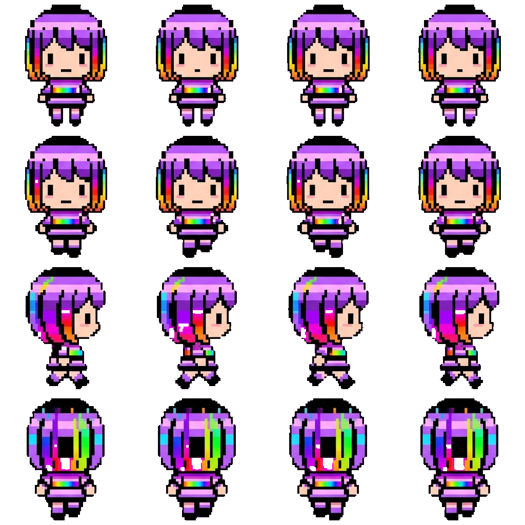 Radq! movement sprite
