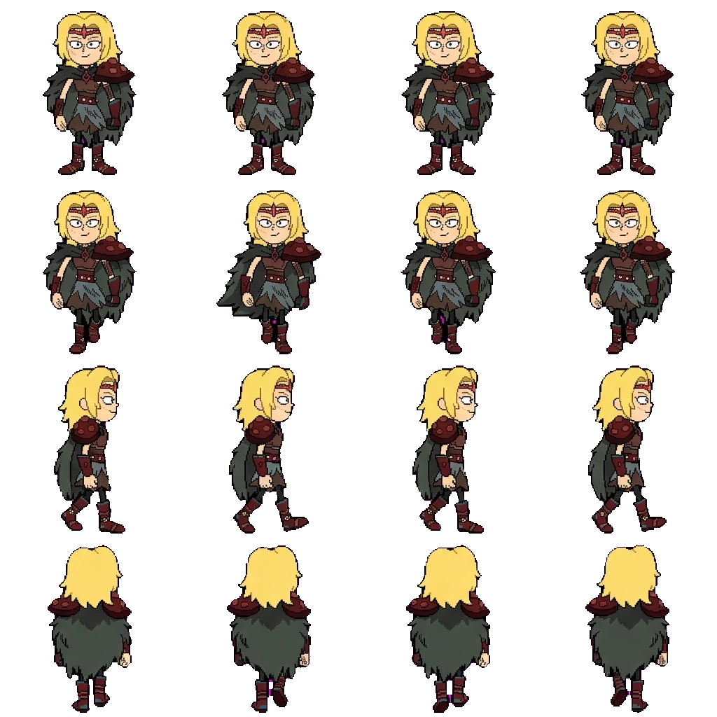 Sasha Waybright movement sprite