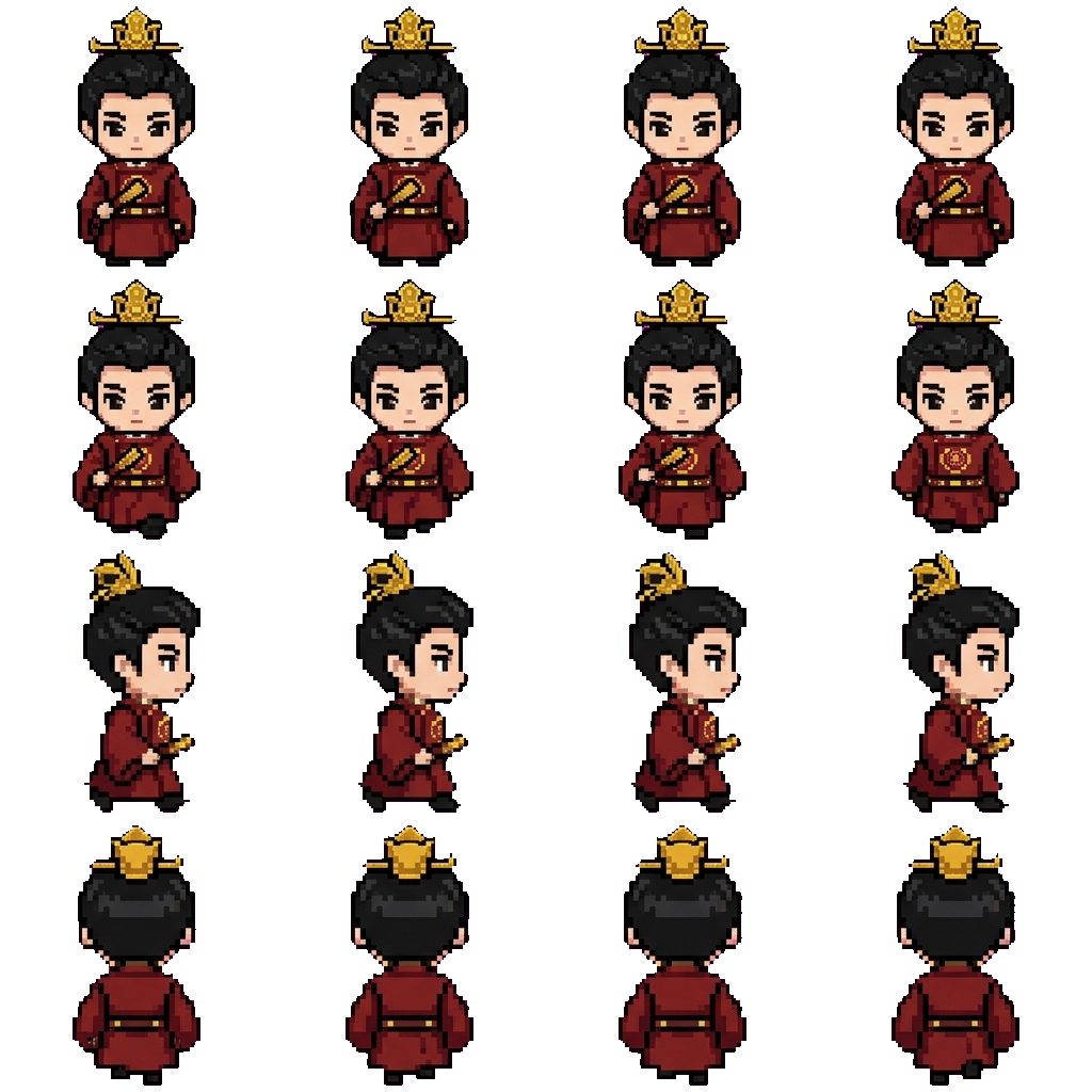 Chao Xinwei movement sprite