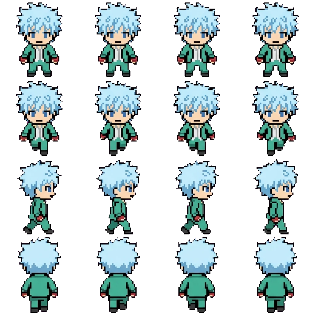 Kaidou Shun movement sprite