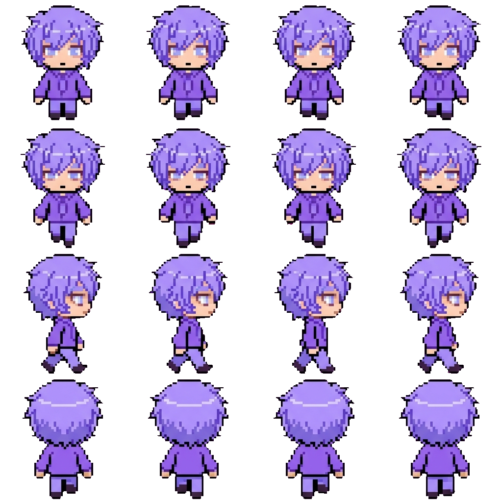 Time movement sprite