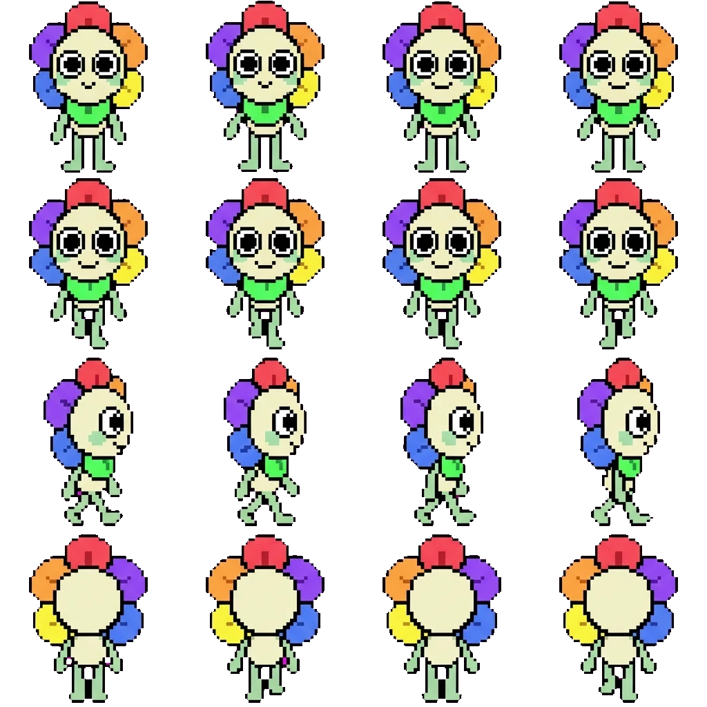 Dandy movement sprite