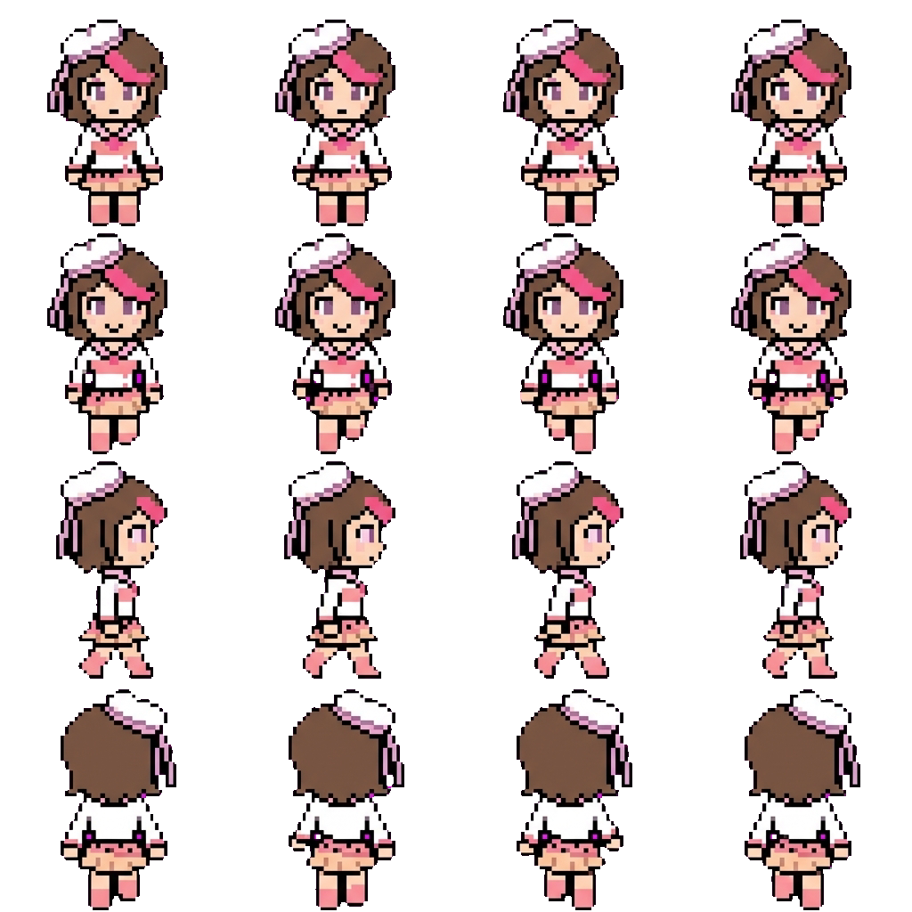 Mei movement sprite