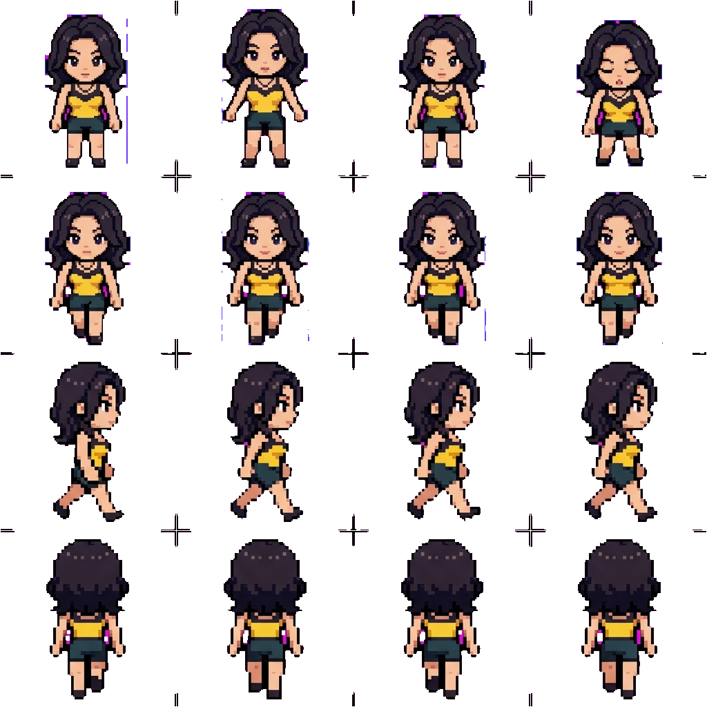 Diva movement sprite