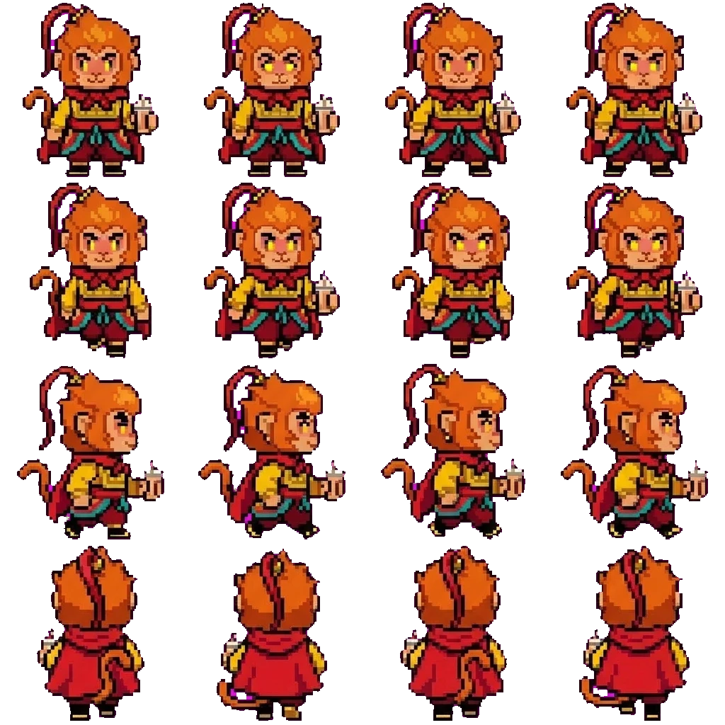 Sun Wukong movement sprite