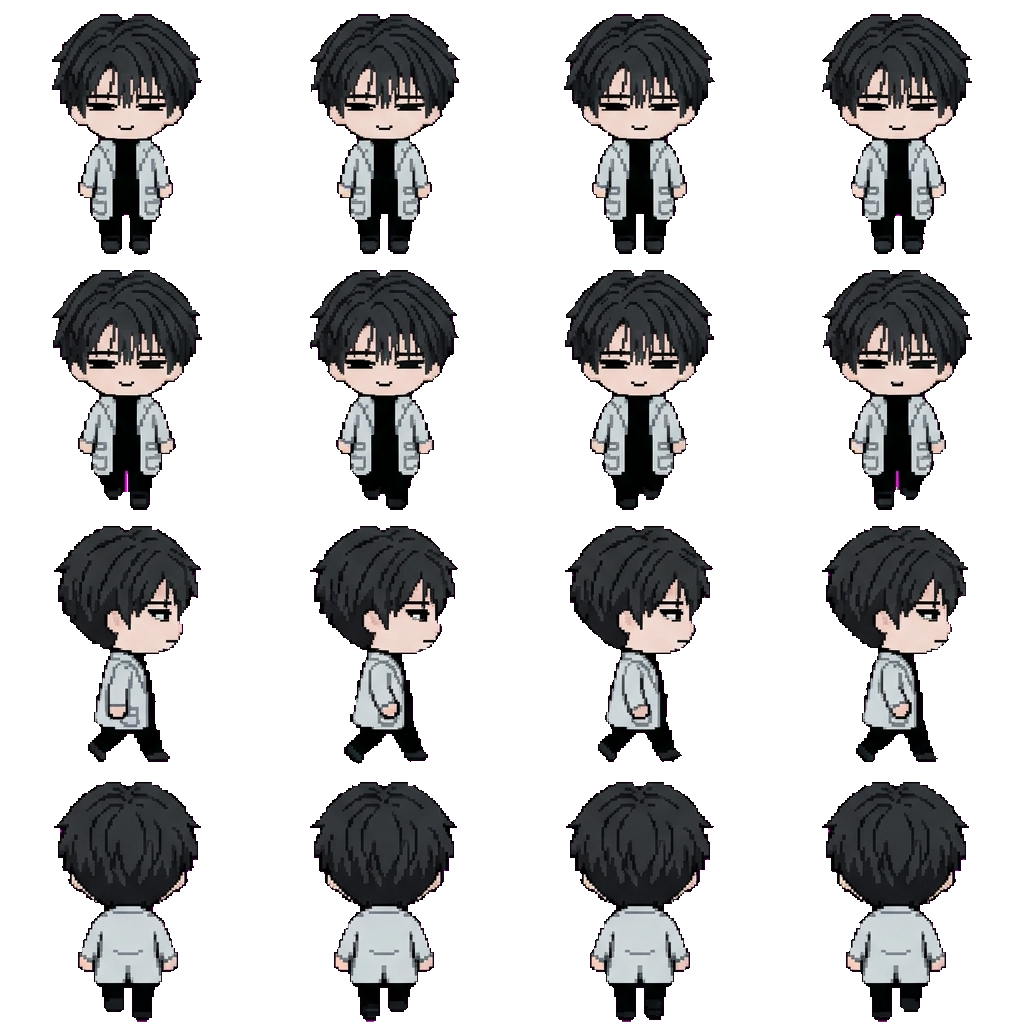 Zen movement sprite