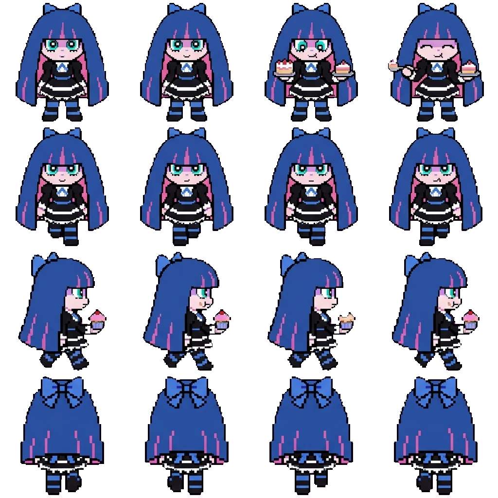 Stocking movement sprite