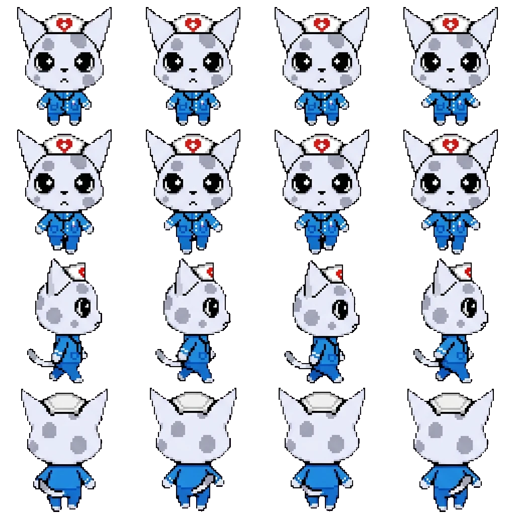 Head Nurse movement sprite