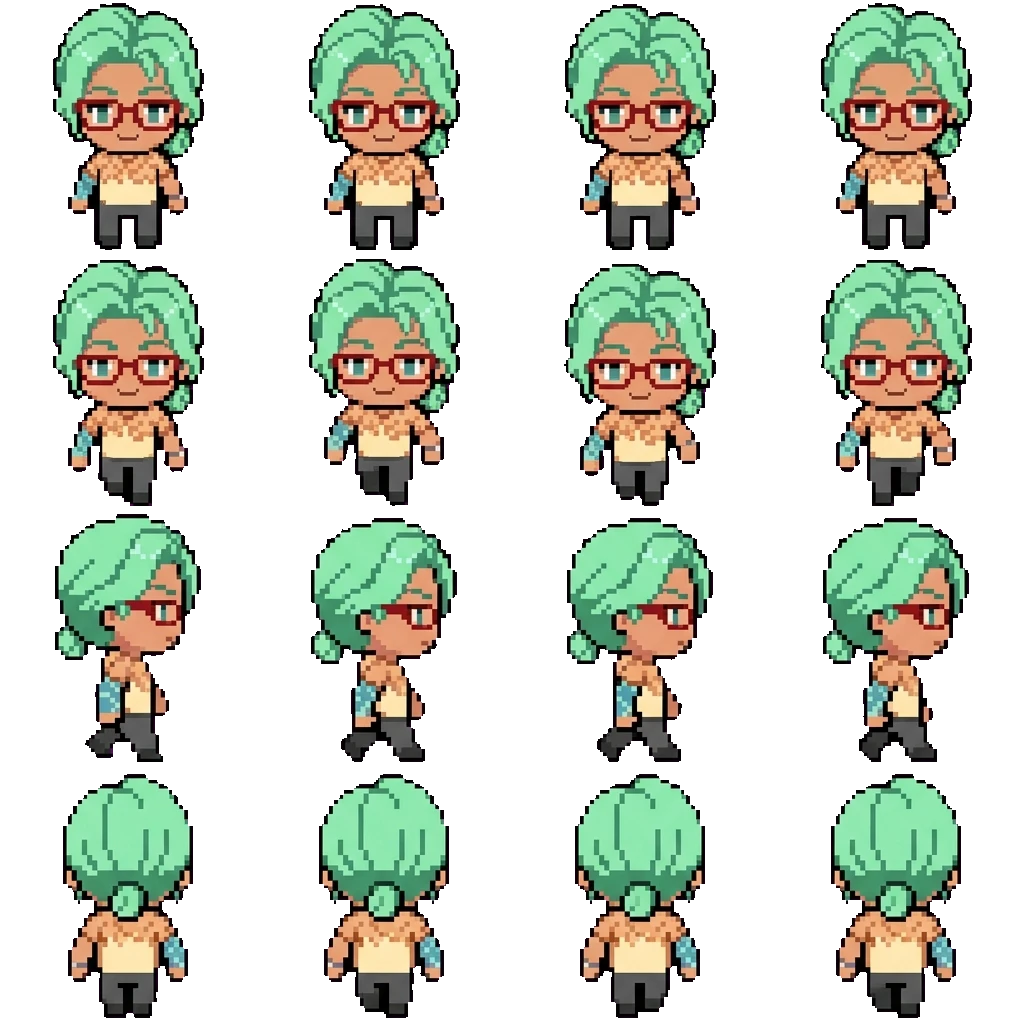 Cove movement sprite