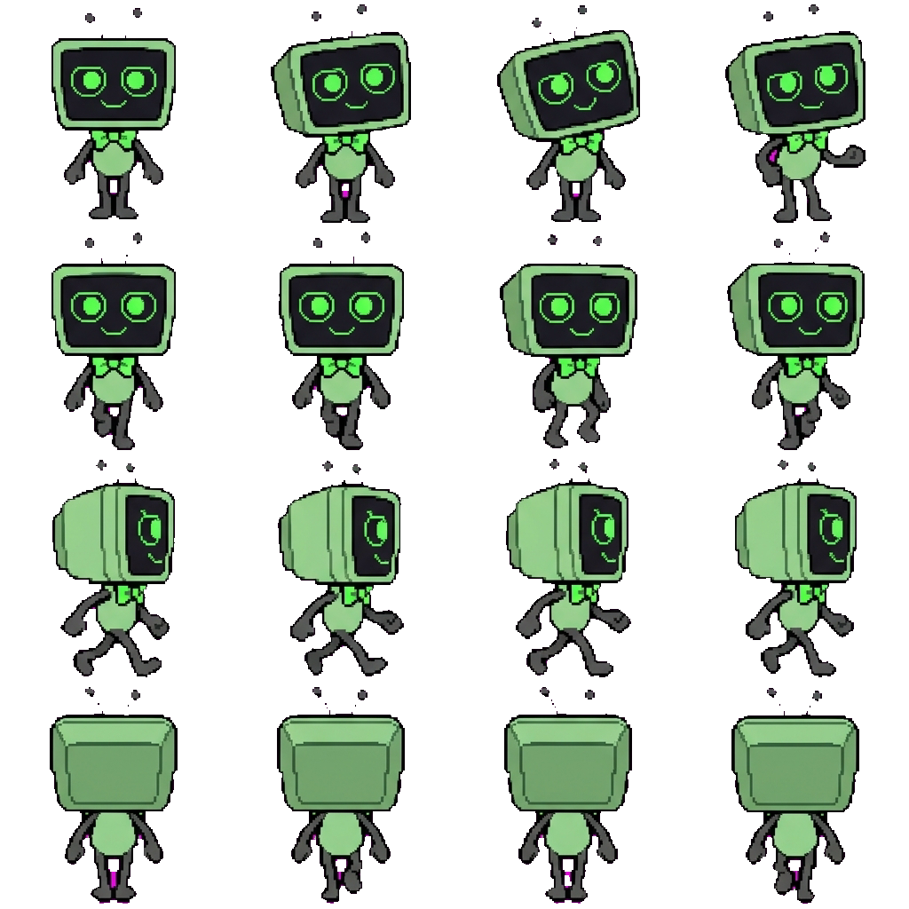 Vee movement sprite