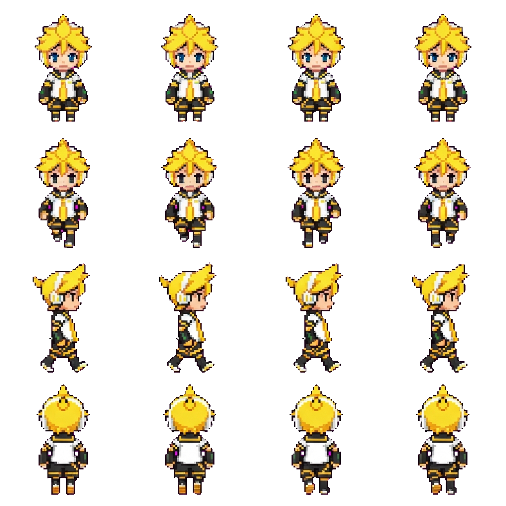 Len movement sprite
