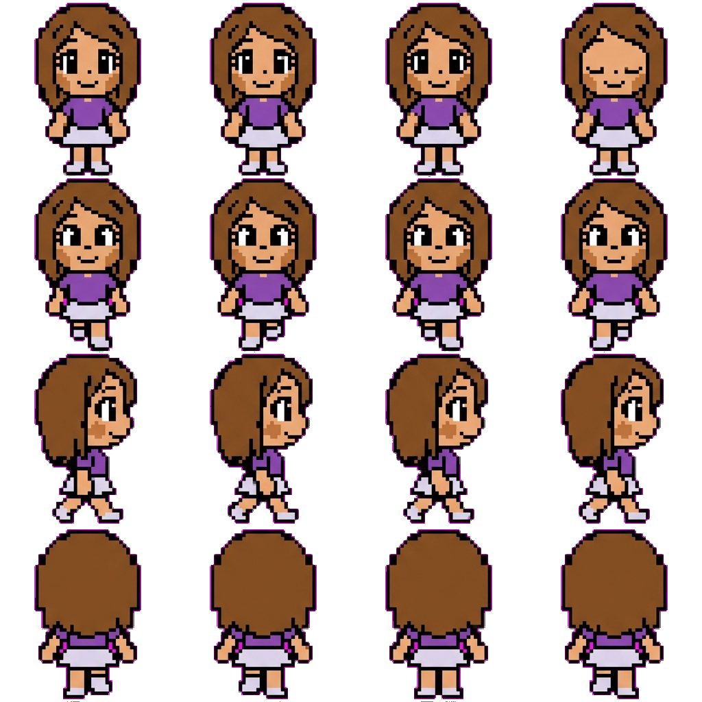 Selena movement sprite