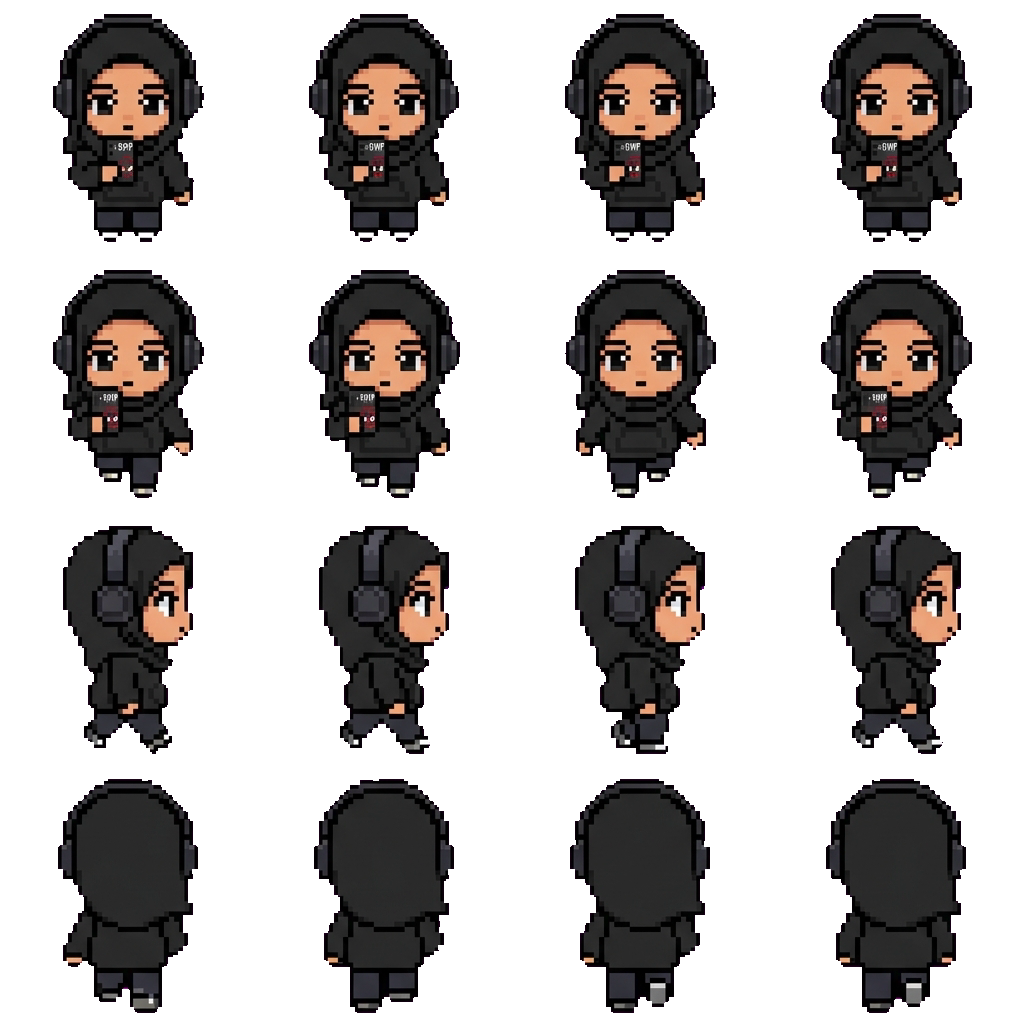 Ainul movement sprite