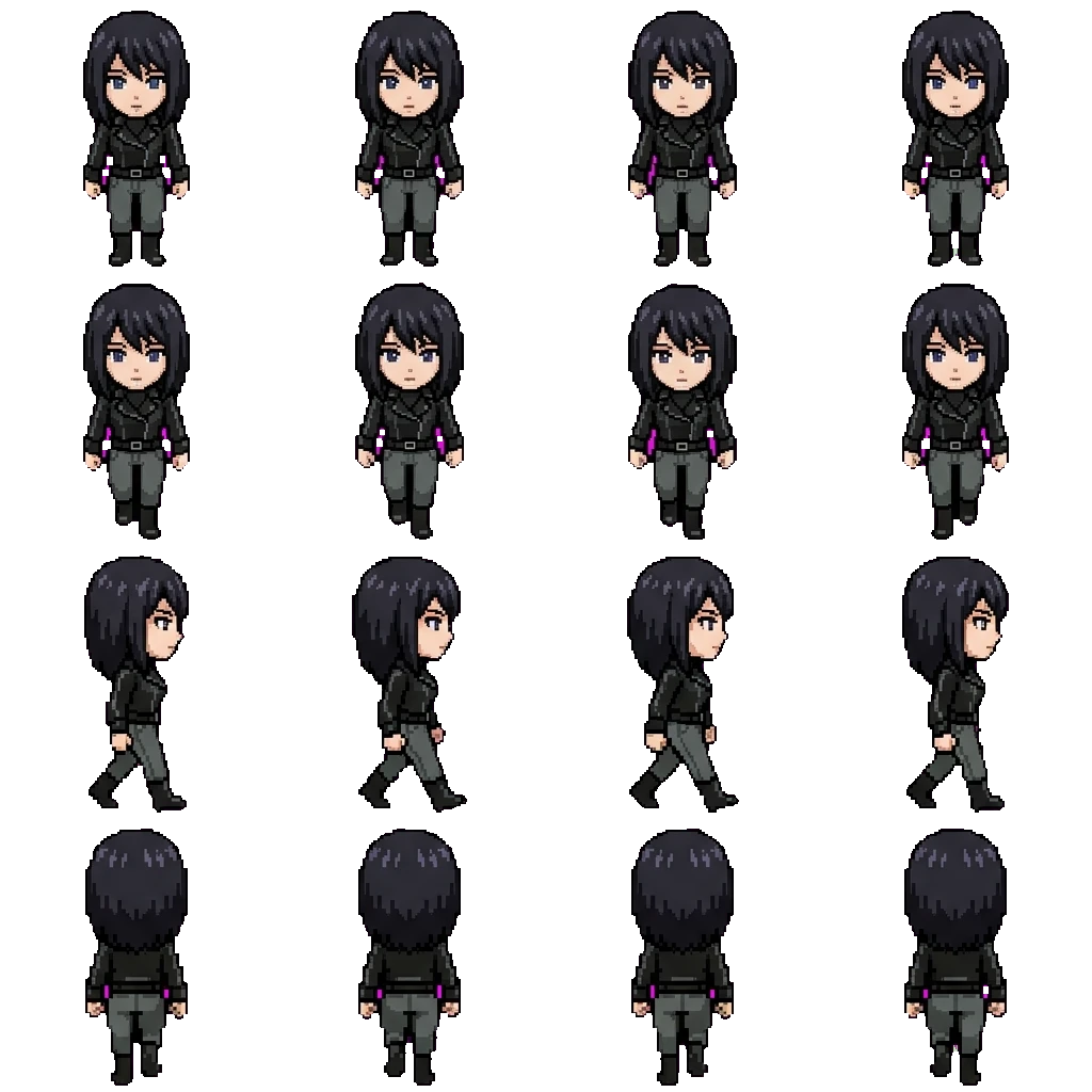 Naomi misora movement sprite