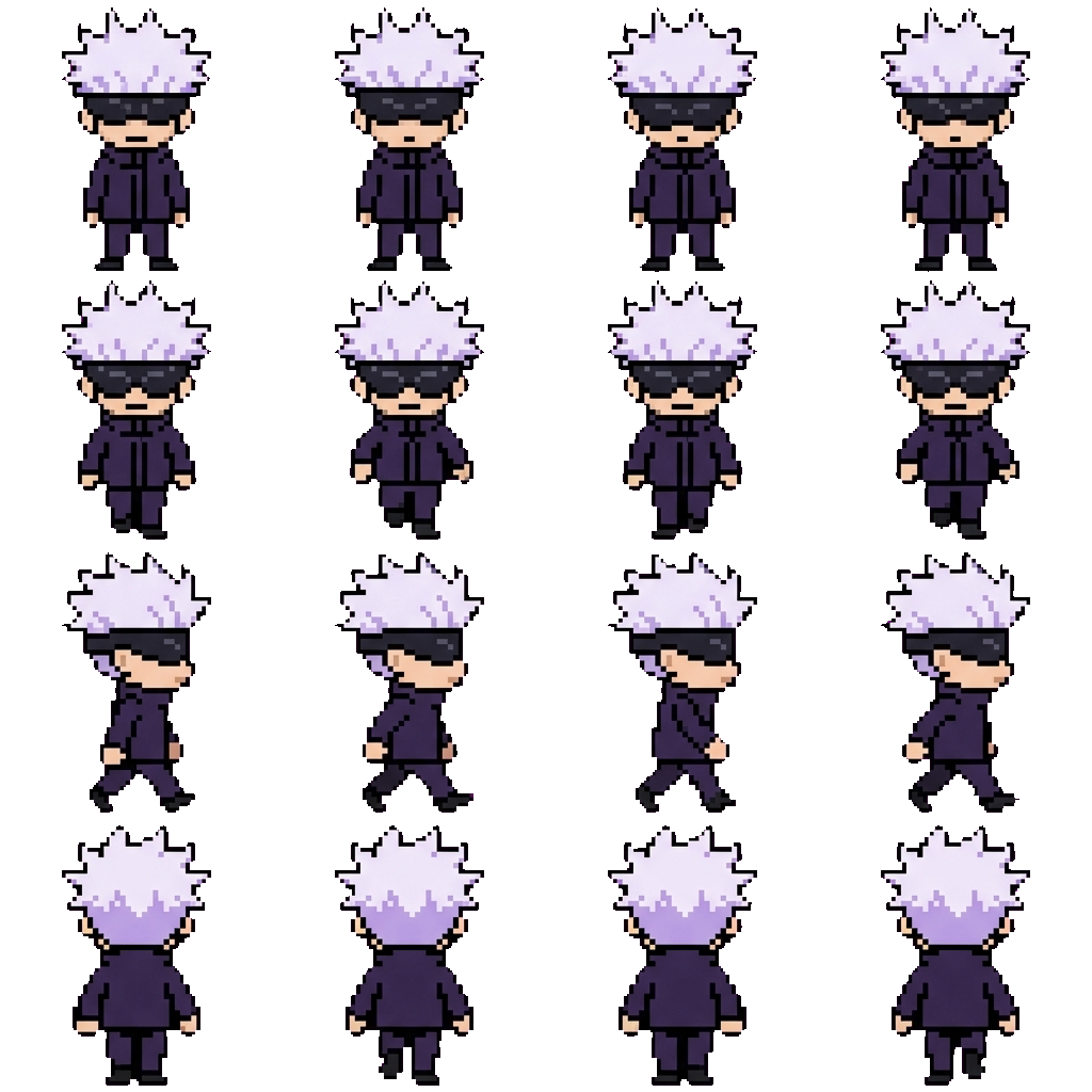 Gojo Satoru movement sprite