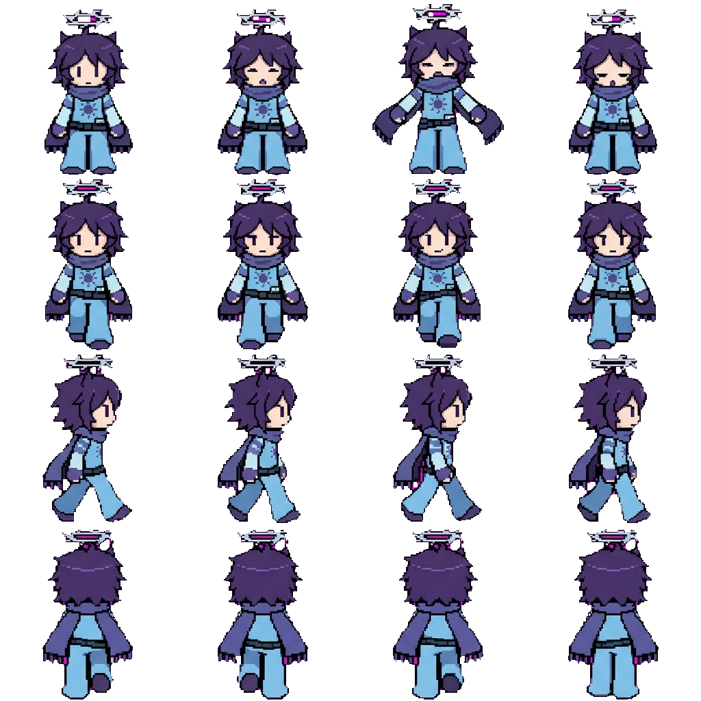 Two Time movement sprite
