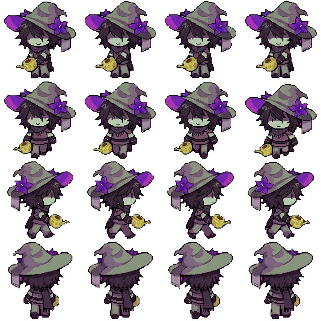 Azure movement sprite