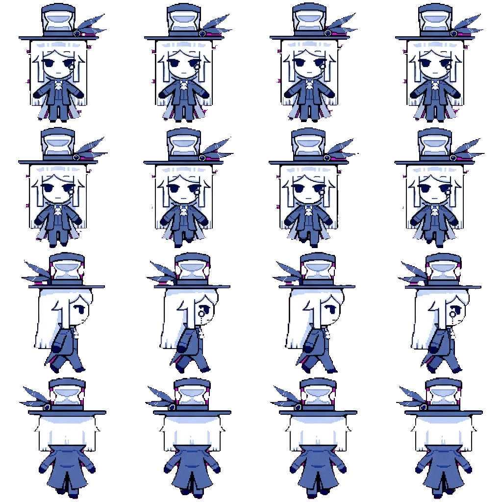 Rigidity movement sprite