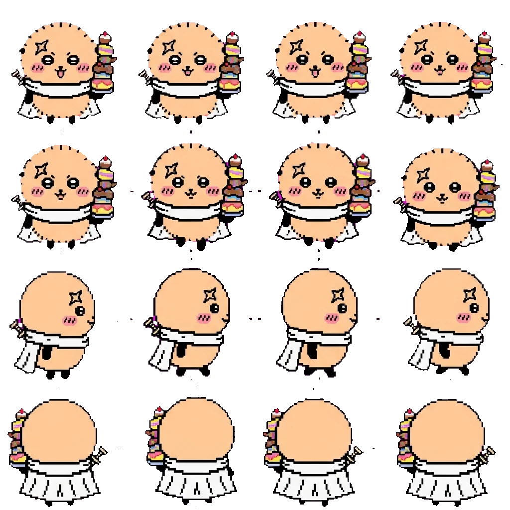 Rakko movement sprite