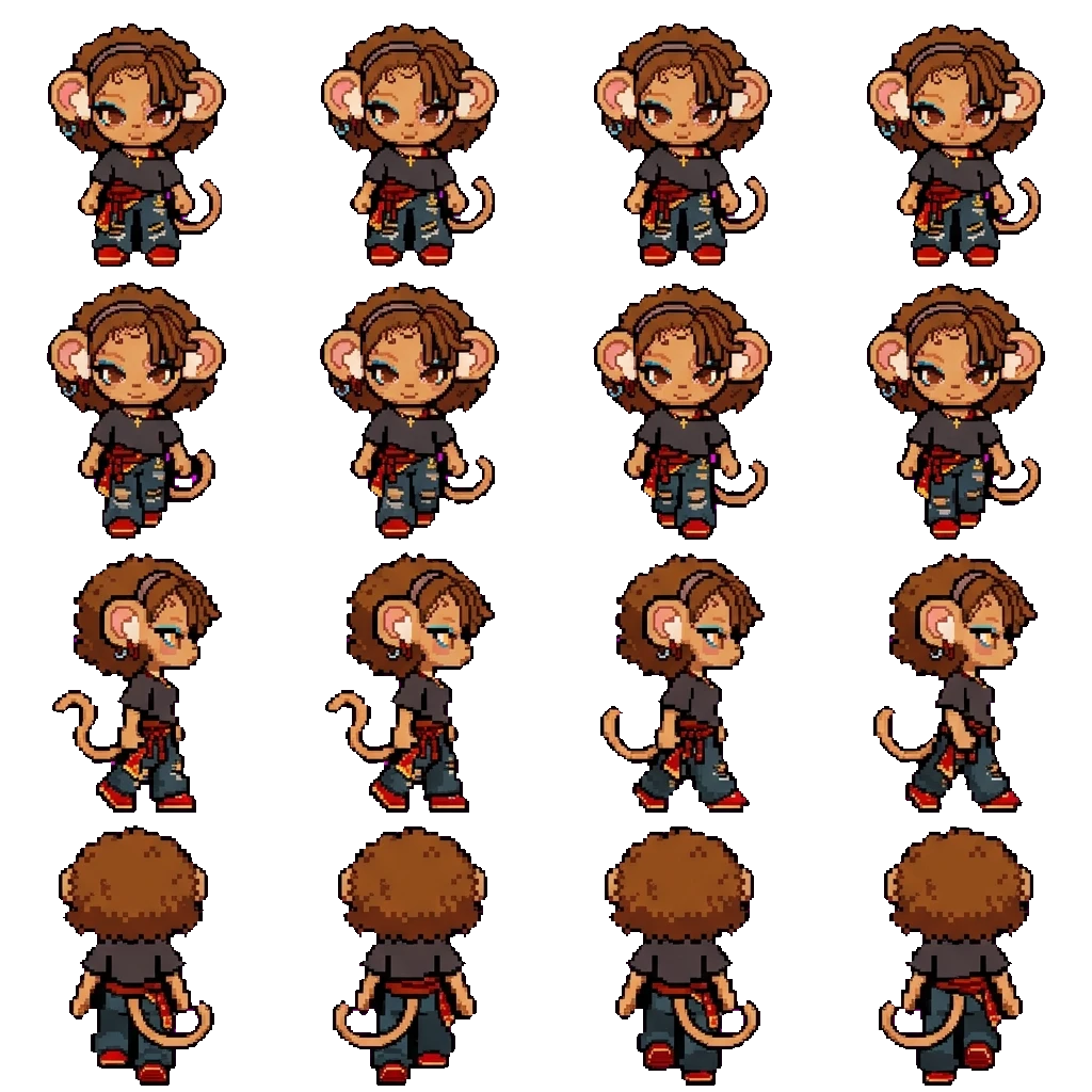 Marceline movement sprite