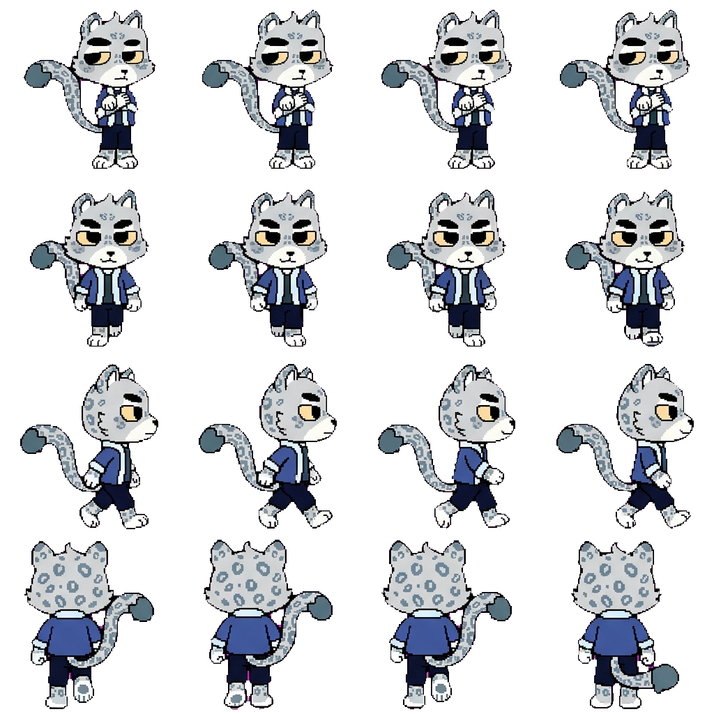 Fang movement sprite