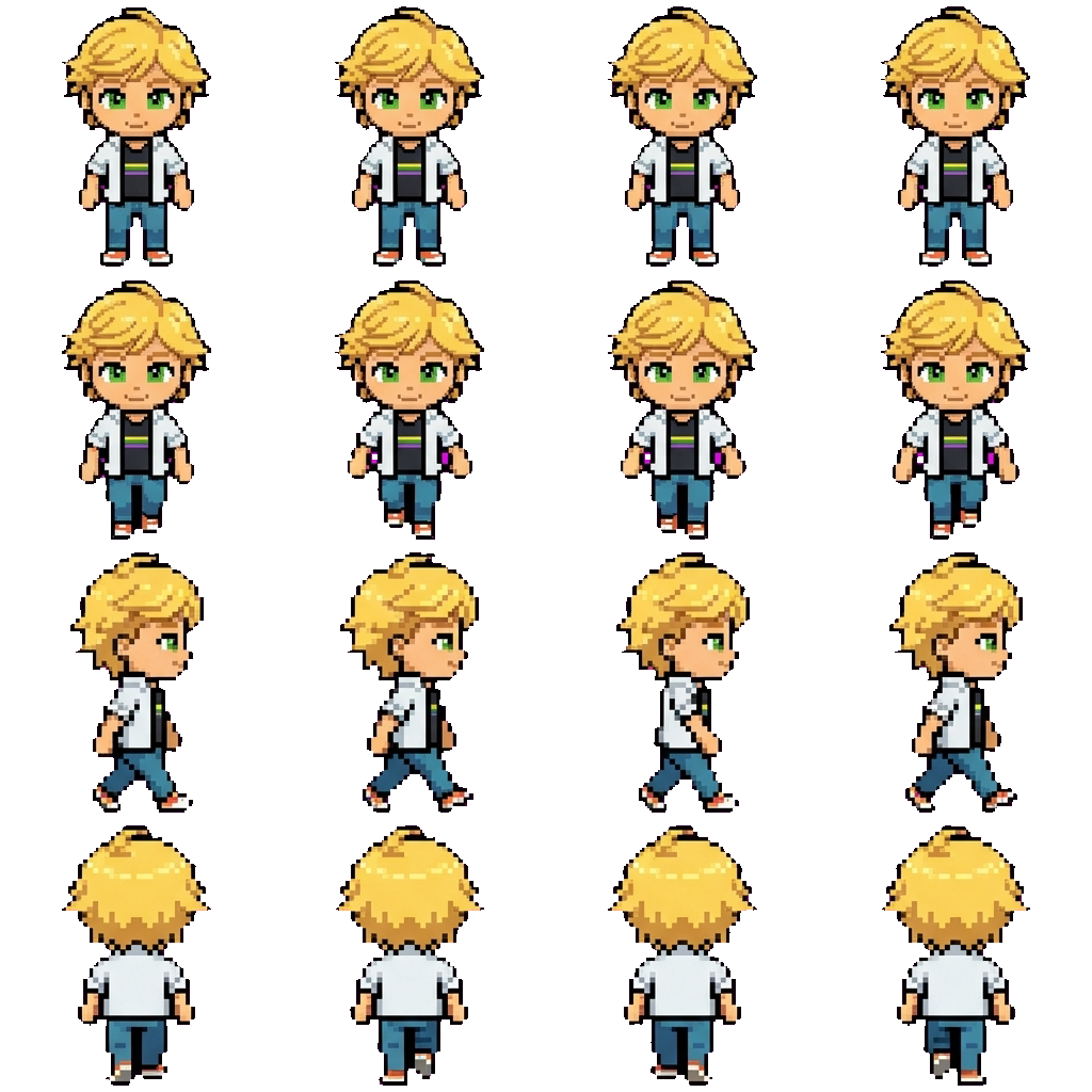 Adrian movement sprite