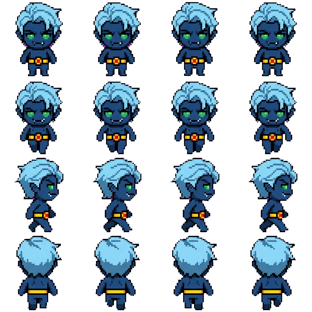 Beast movement sprite