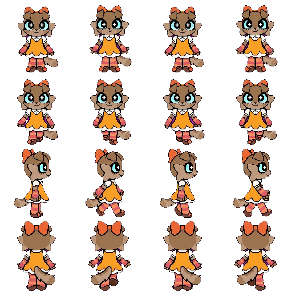 Lulu movement sprite
