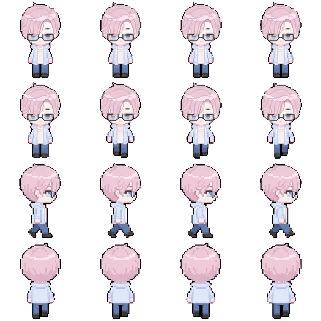 ซาโตรุ วาตานาเบะ movement sprite
