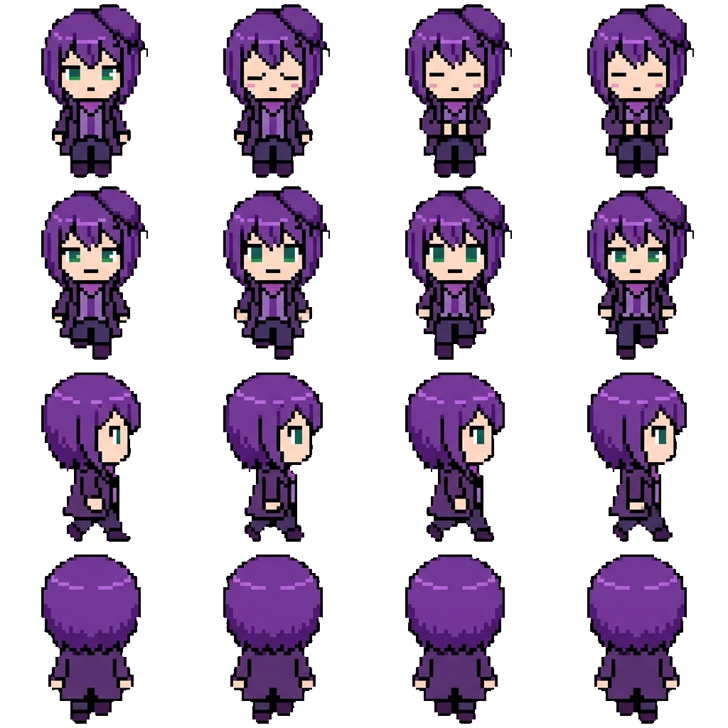 Snack Wizard movement sprite