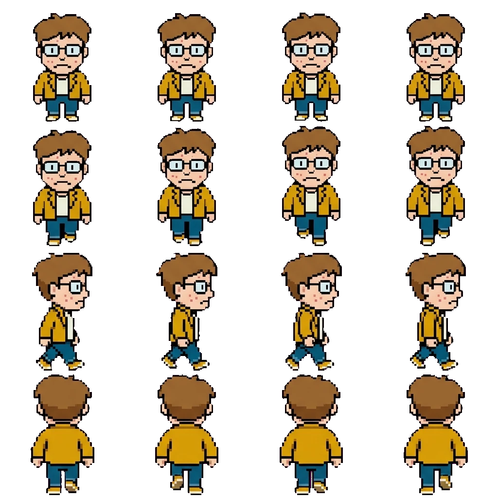 Bill movement sprite