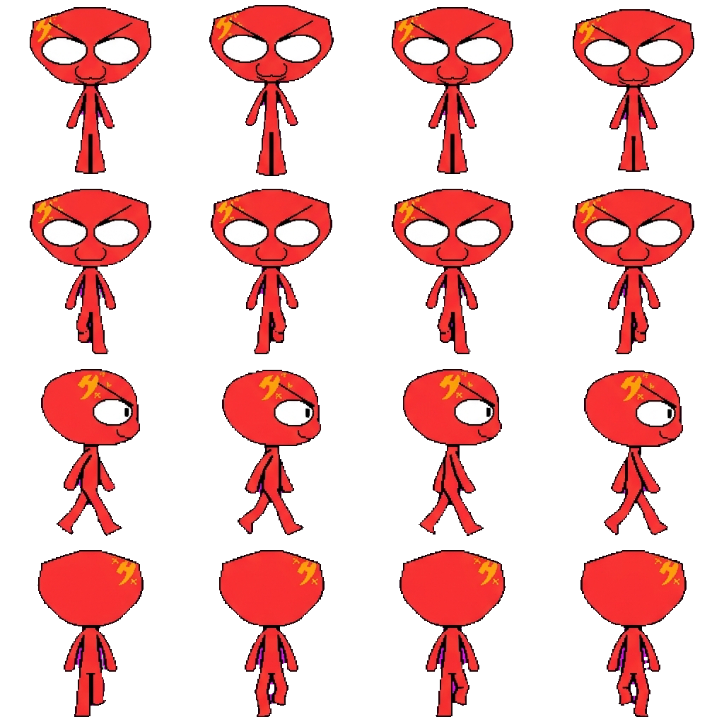 Soivet Union Cat movement sprite
