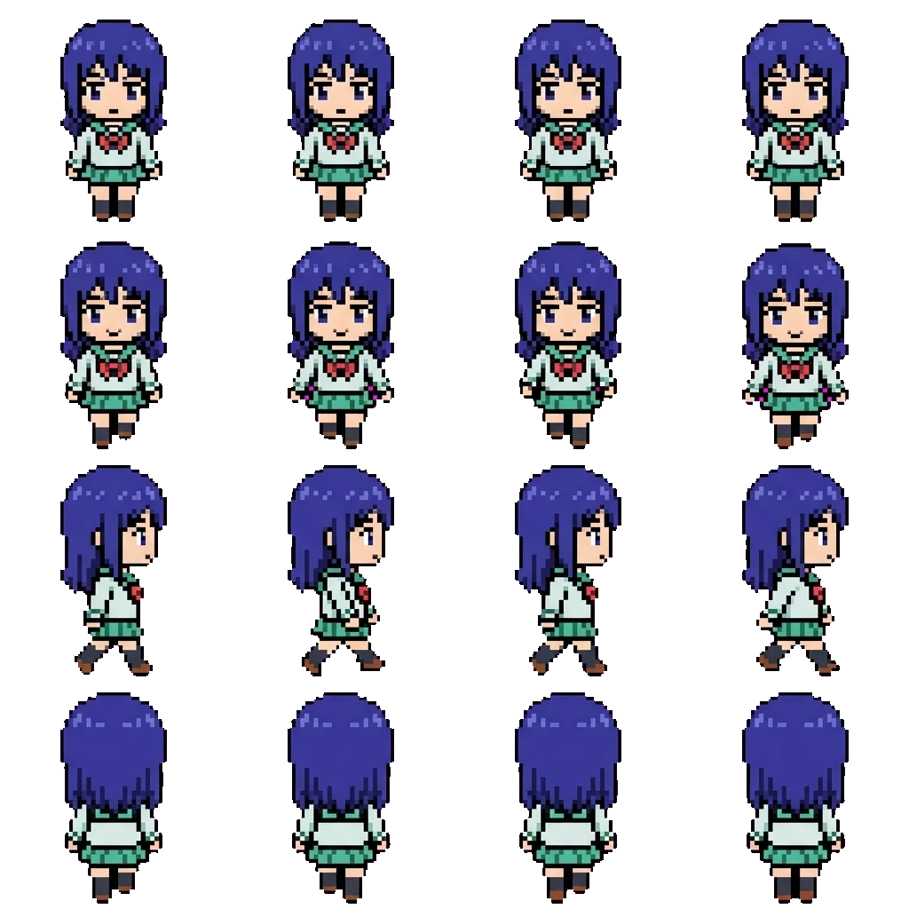 Teruhashi Kokomi movement sprite