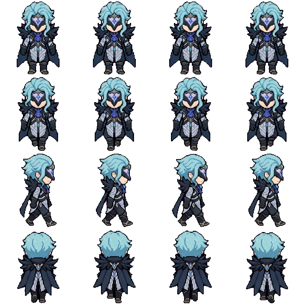 dottore movement sprite