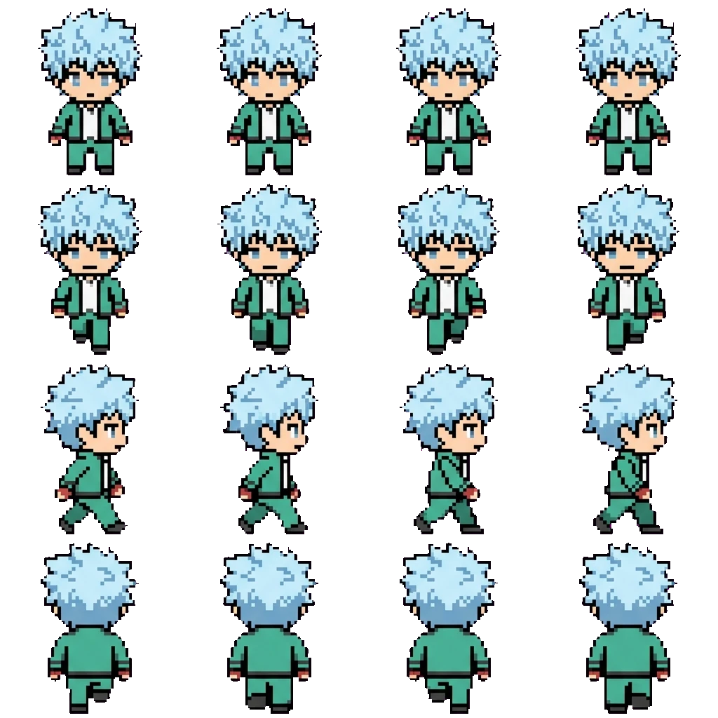 Kaidou Shun movement sprite
