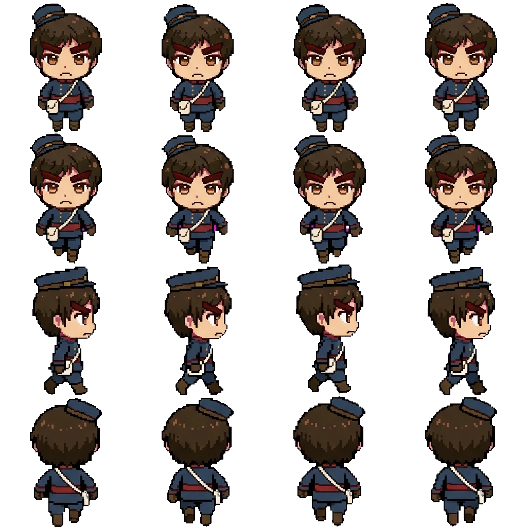 Juan Rojas movement sprite