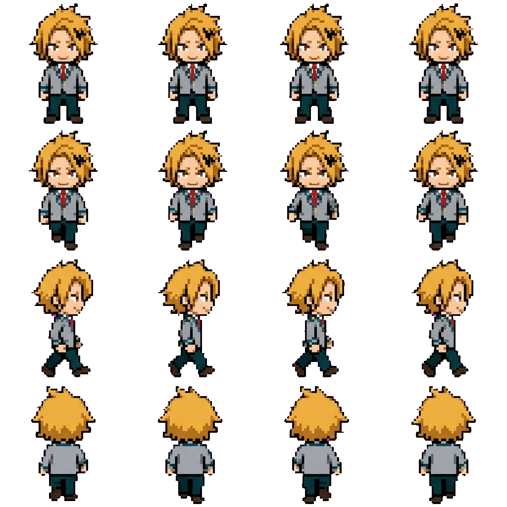Denki movement sprite