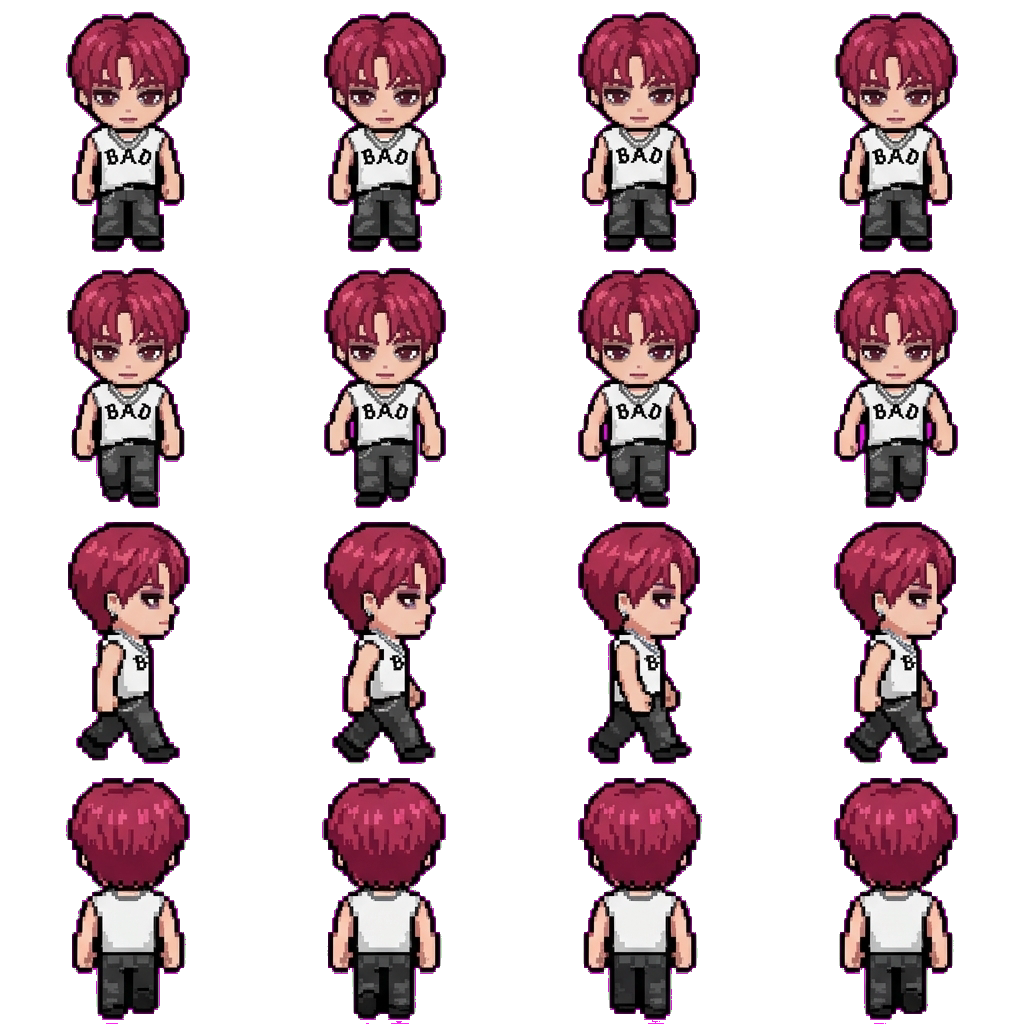 Minjae movement sprite