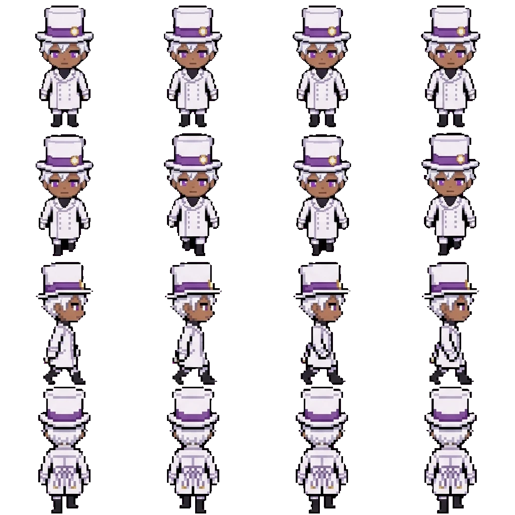 Noé Archiviste movement sprite