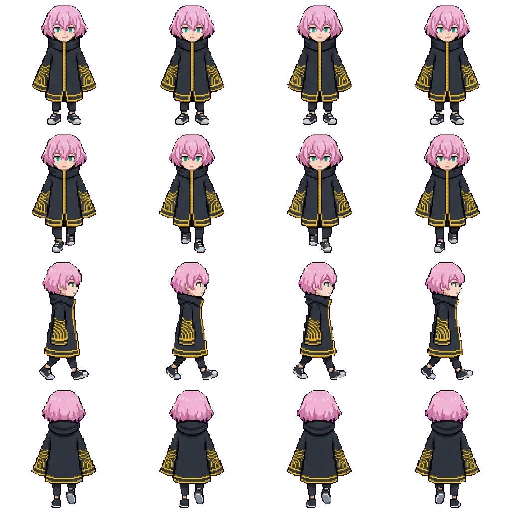 Senju movement sprite