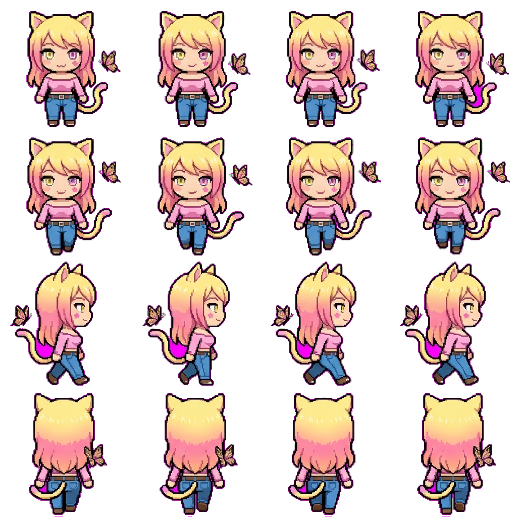 Alina movement sprite