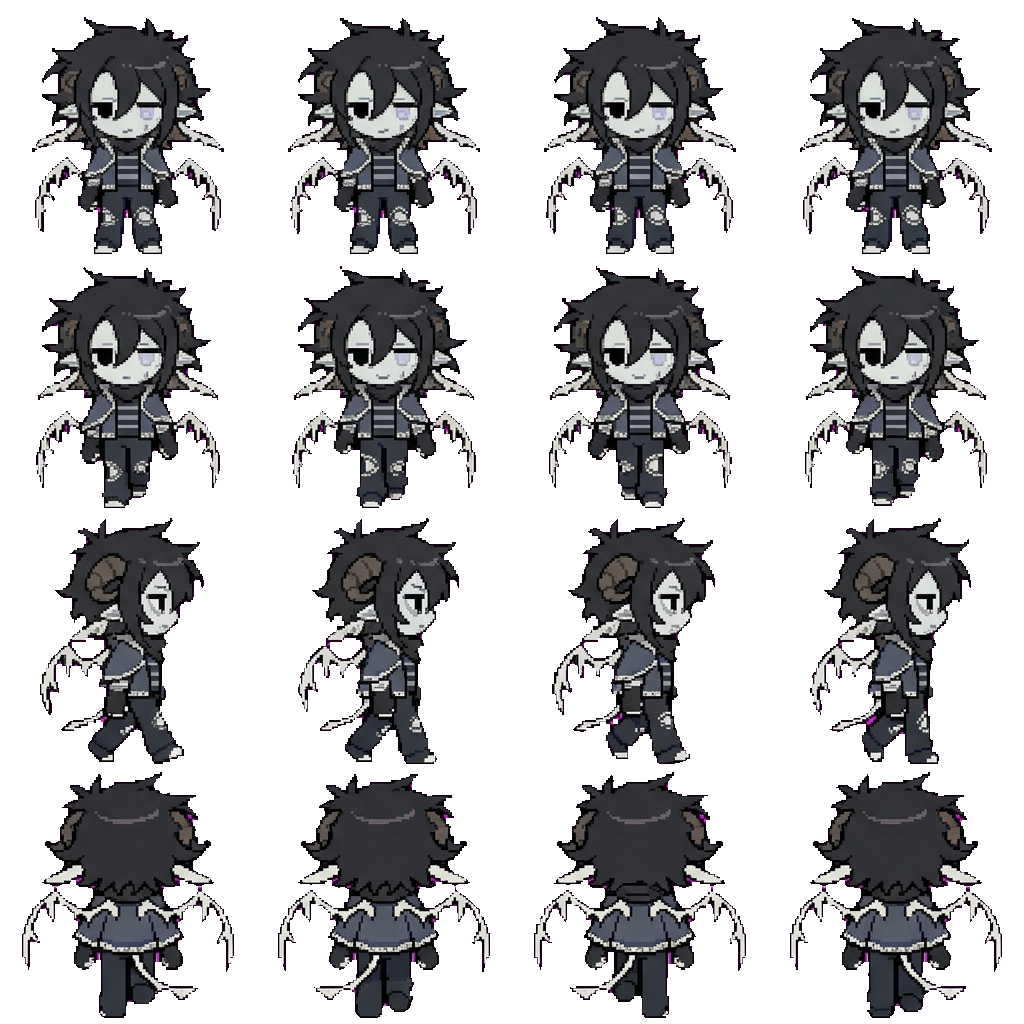 Twotime movement sprite