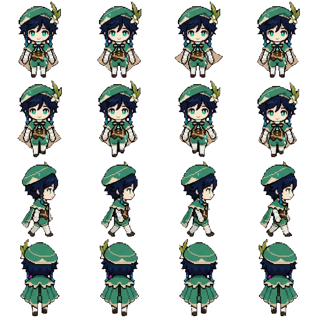 Venti movement sprite