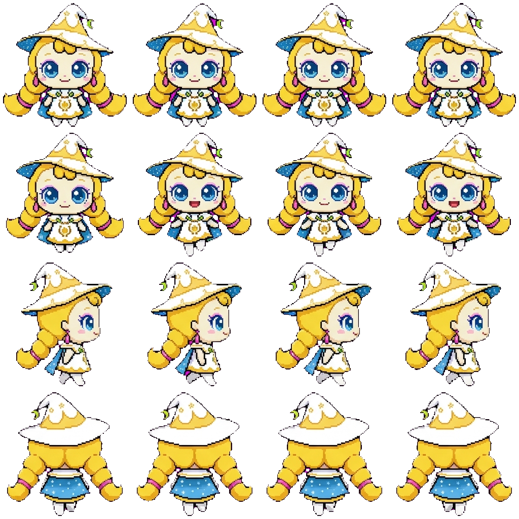 Twinkleping movement sprite
