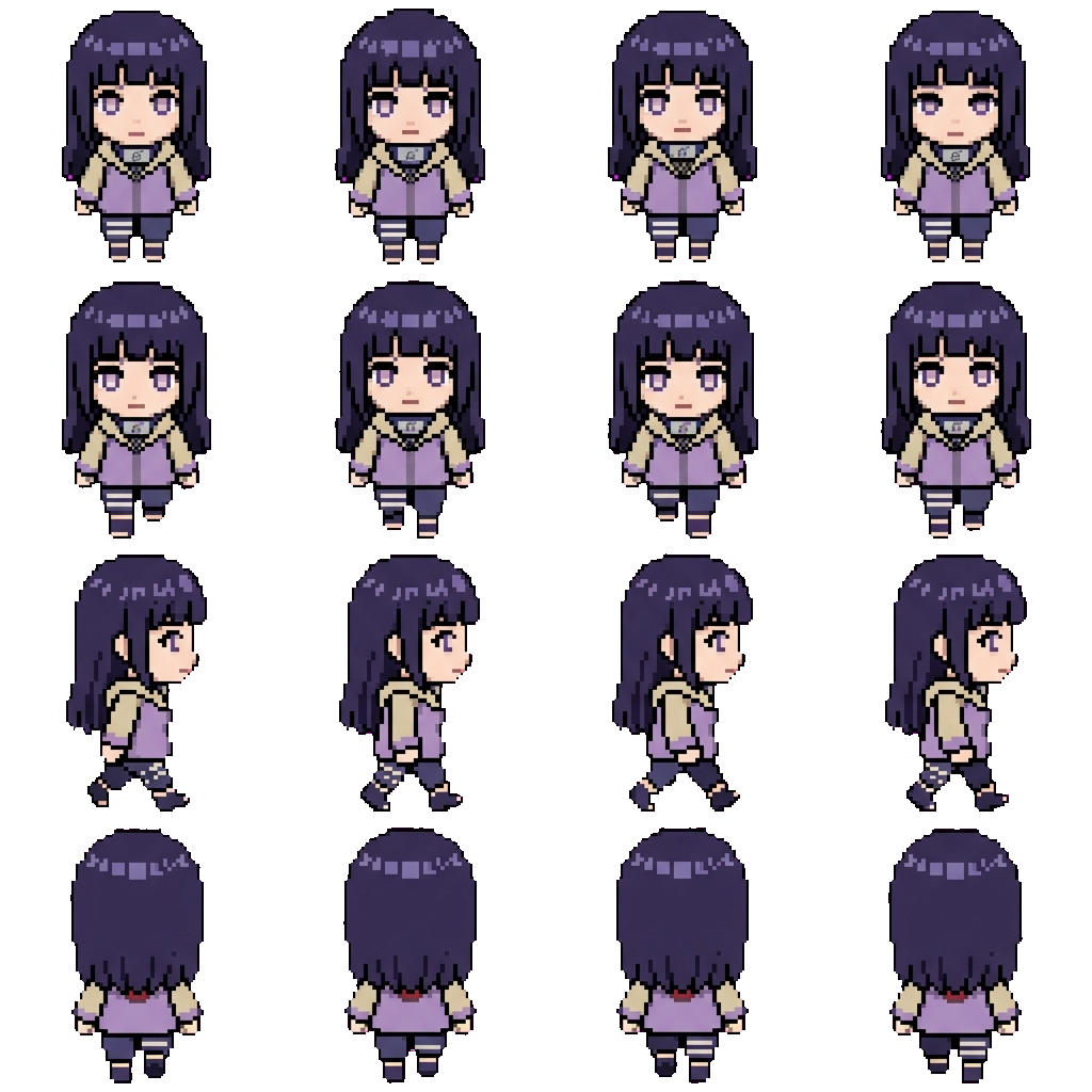 Reiko movement sprite