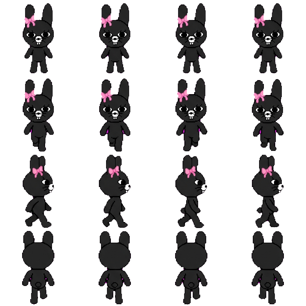 Rattina movement sprite