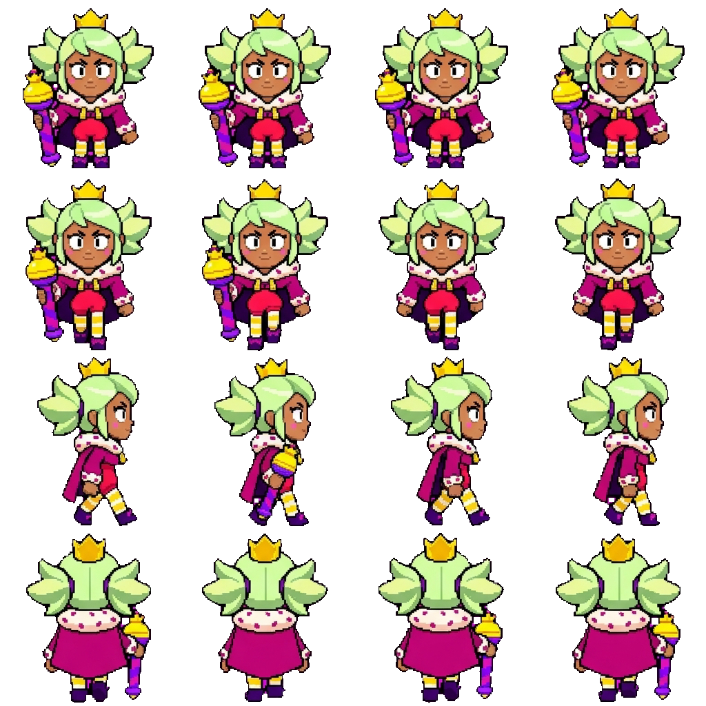 Mandy movement sprite