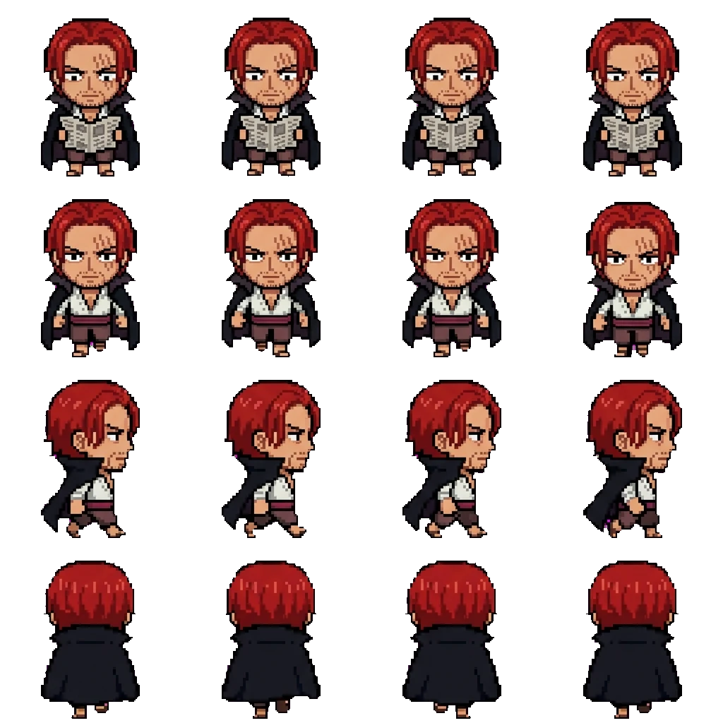 Shanks movement sprite